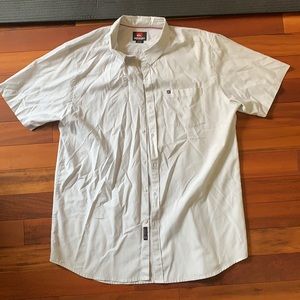 Men’s Quicksilver short sleeve button XXL